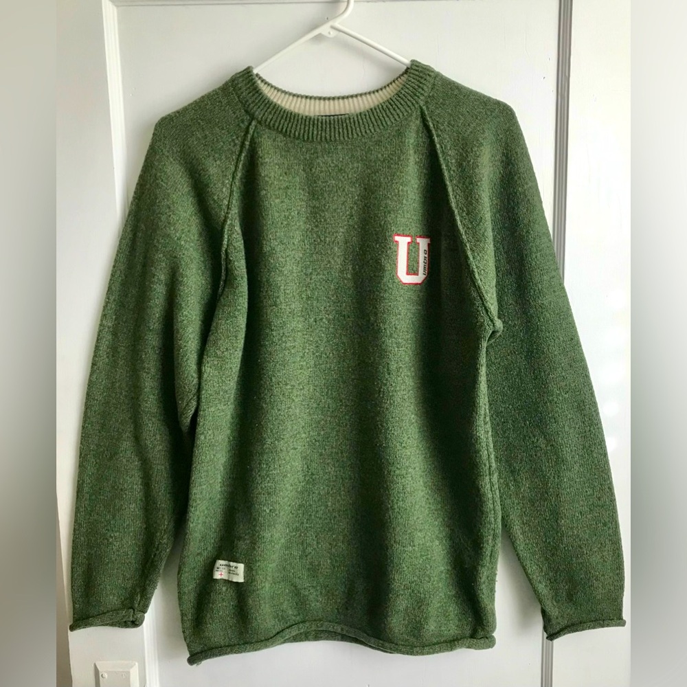 UMBRO Varsity Letterman Wool Blend Sweatshirt Mens Size Medium VINTAGE 90’s
